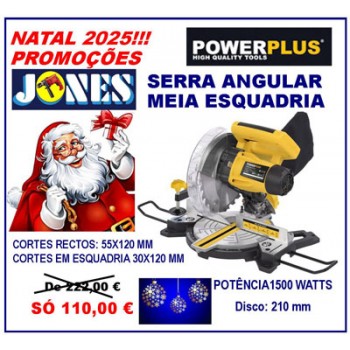 SERRA ANGULAR MEIA ESQUADRIA DE BANCADA POWERPLUS